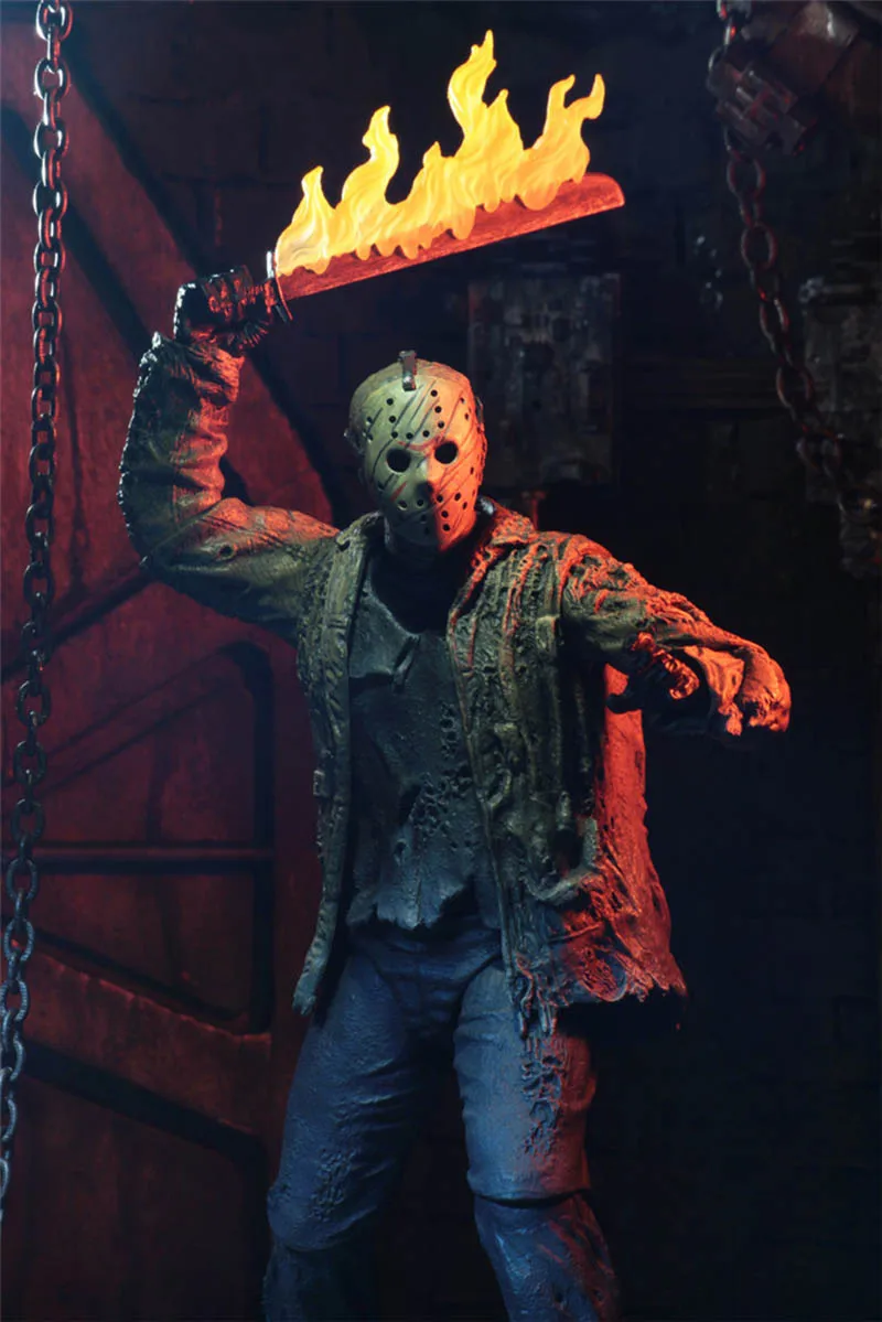 Тип NECA Freddy Jason FVJ Ultimate Джейсон Вурхиз фигурка модель игрушки кукла для подарка