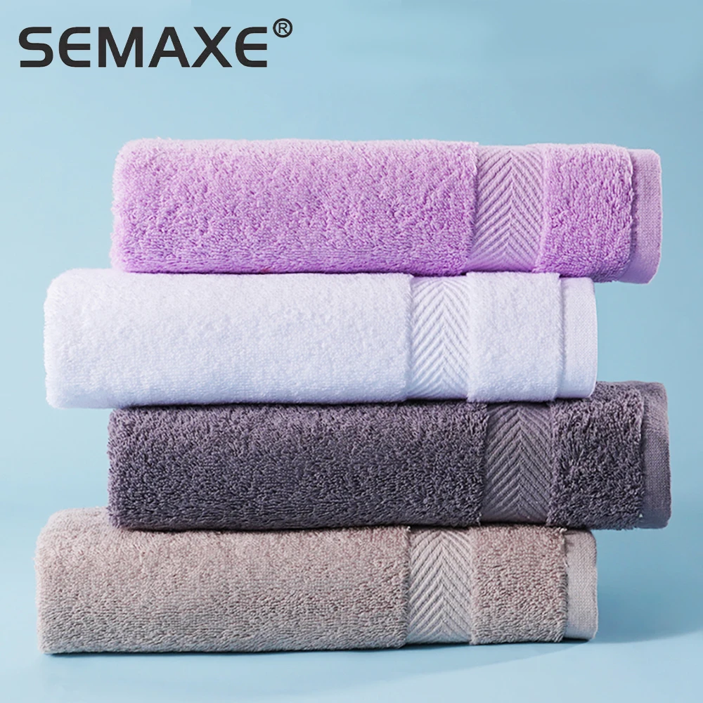 Hand Towel SEMAXE Premium Set for Bathroom, Cotton High Water Absorption Soft & Fade-Resistant (4 Hand Towel Set)The new listing 1