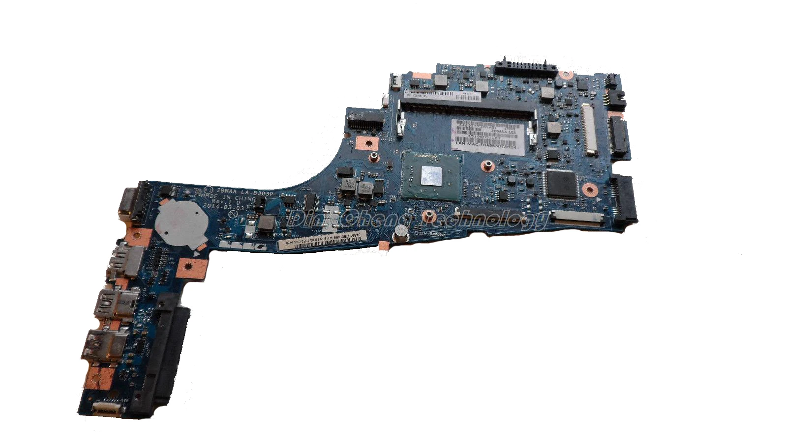 Материнская плата для ноутбука Toshiba Satellite C55-B5202 C55 K000891450 ZBWAA LA-B303P Rev 1 0 DDR3