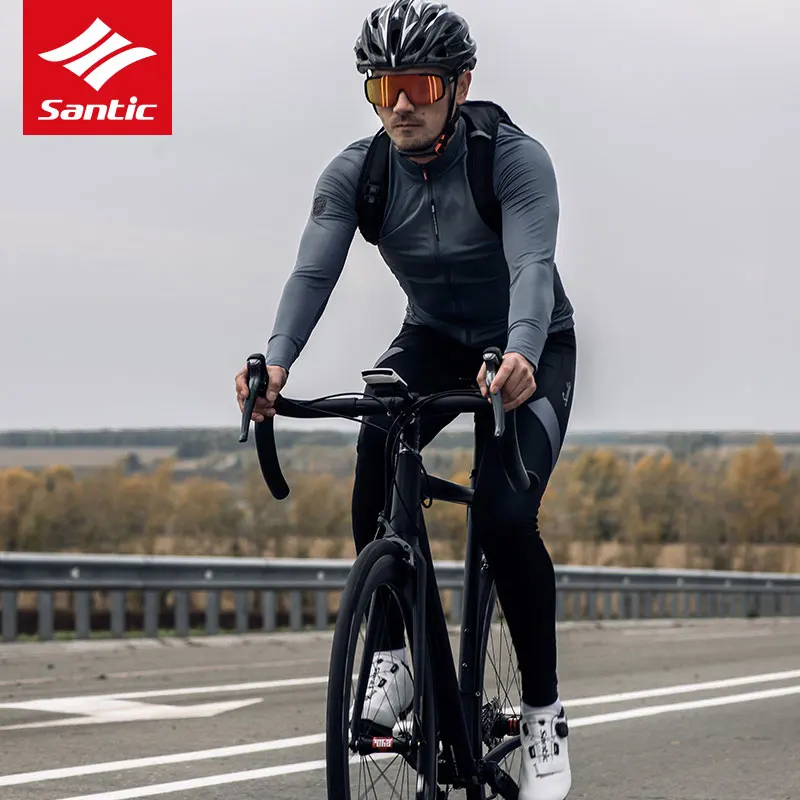 Santic Men Cycling Pant Bicycle Bib 