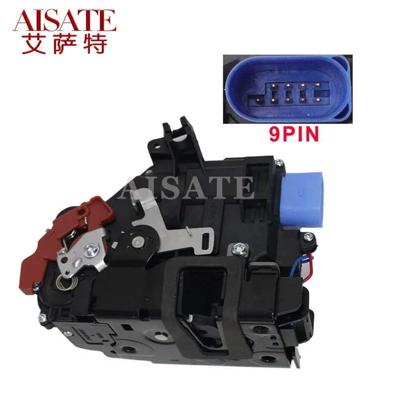 Левый передний 9-контактный дверной замок привод центральный механизм для VW SEAT LEON
