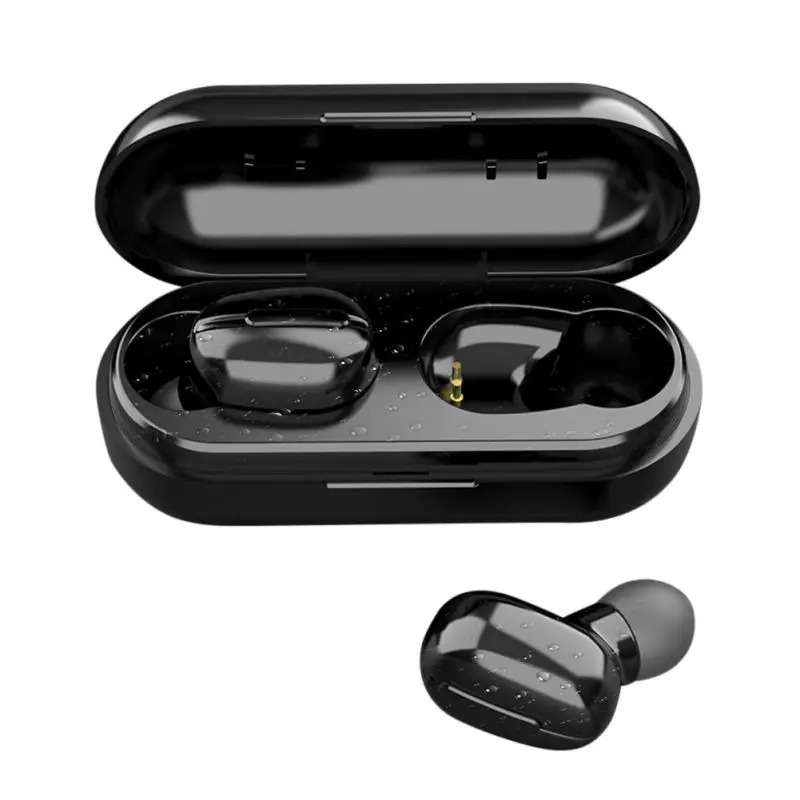 

TWS Bluetooth Earphones Streo Wireless Earbuds with LED Power Display Case 3D Stereo Sound IPX5 Waterproof Whit Charging Box