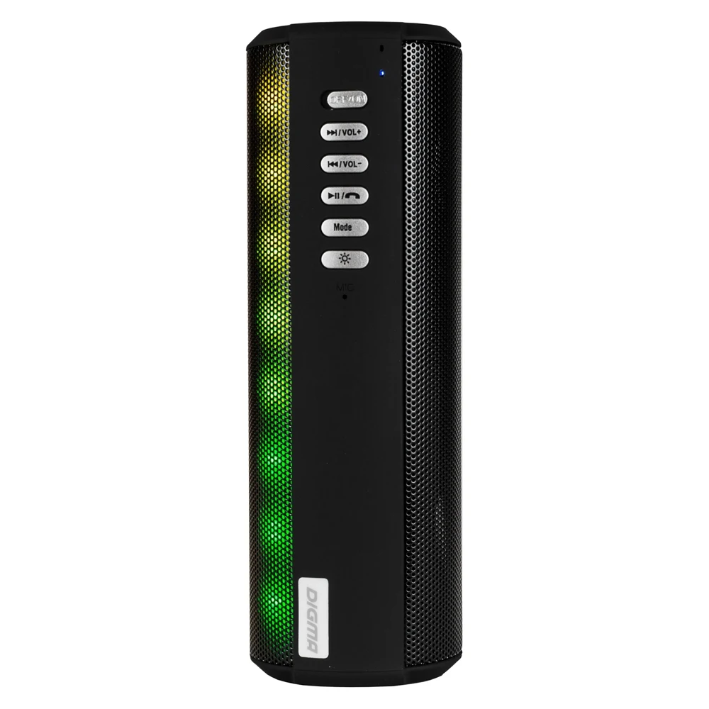 Колонка порт. Digma S-32 черный 6W 1.0 BT 2000mAh(SP326B