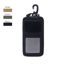 Тактический кошелек, сумка для карт, водонепроницаемый держатель для карточки-ключа, сумка для денег, многофункциональный, для улицы, военный кошелек, поясная сумка для охоты