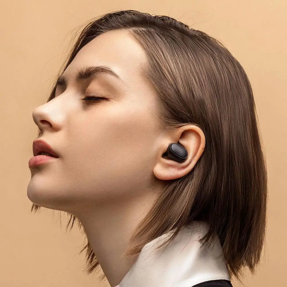 Наушники Xiaomi Redmi AirDots S с микрофоном гарнитура ИИ управлением TWS Bluetooth беспроводные