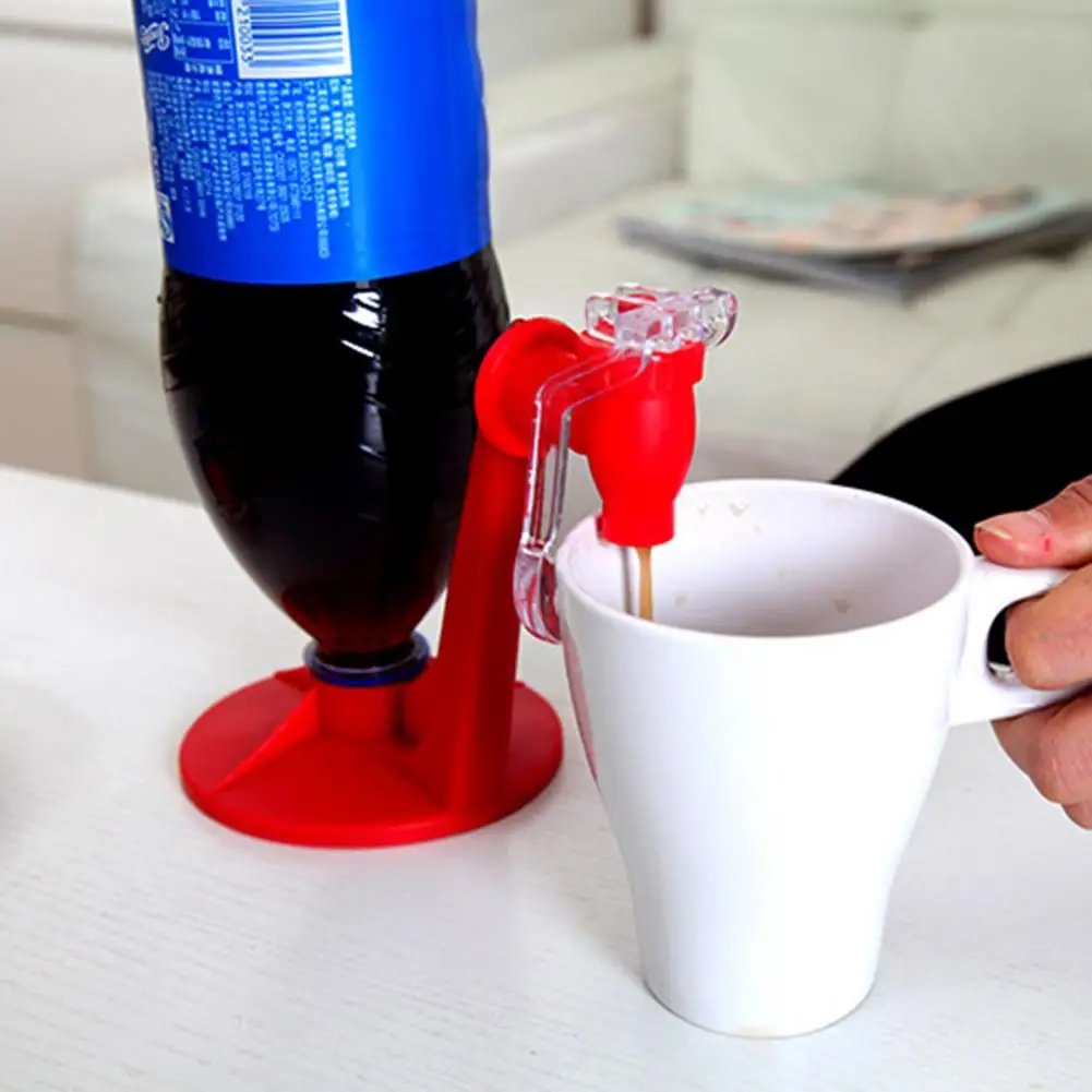 Creative Dispenser Bottle Soda Coke Upside Down Drinking Water Dispense Machine For Gadget Party Home Bar Tools