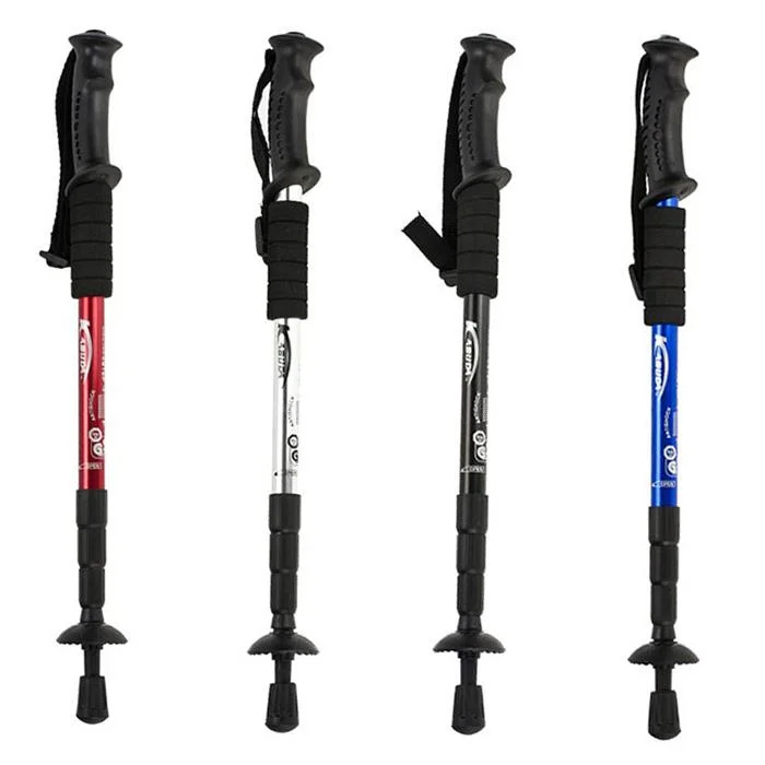 

Hiking Sticks Trekking Poles Retractable Cane Telescopic Walking Outdoor Sports Sporting Goods