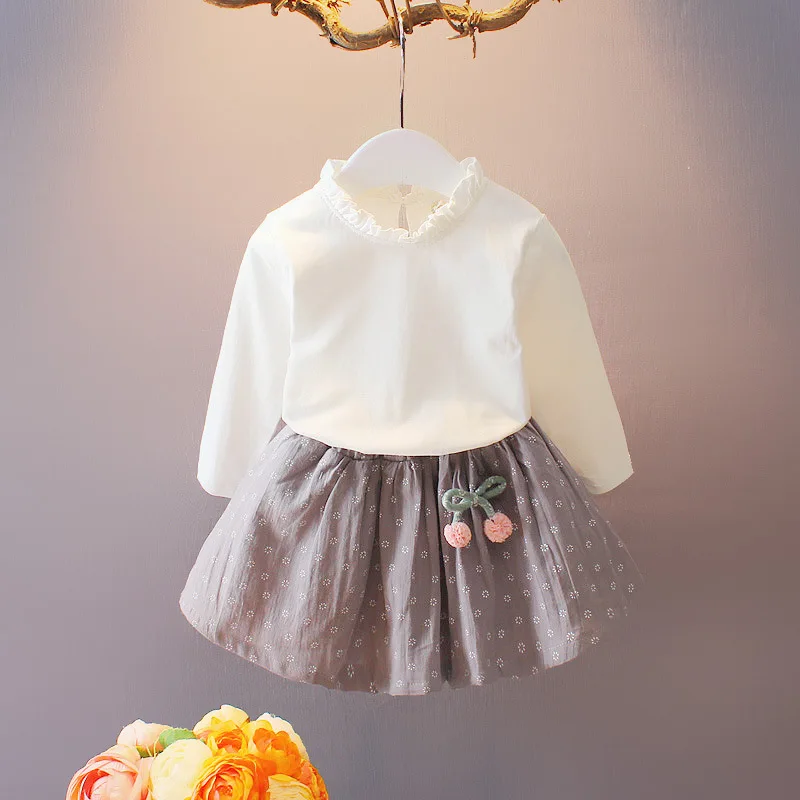 

Girls Spring Clothing Set 2018 New Style 0-1-2-3-Year-Old Baby GIRL'S Bao Three Autumn Korean-style Spring Pieces Clothes for Ba