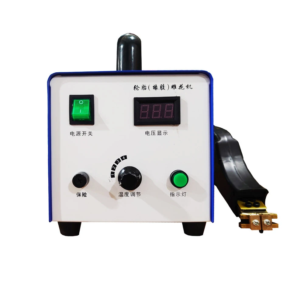 350W Digital Tire Regroover Tire Rubber Engraving Machine Truck Car Rubber Tyres Grooving Electric Rubber Cutting Machine 220V