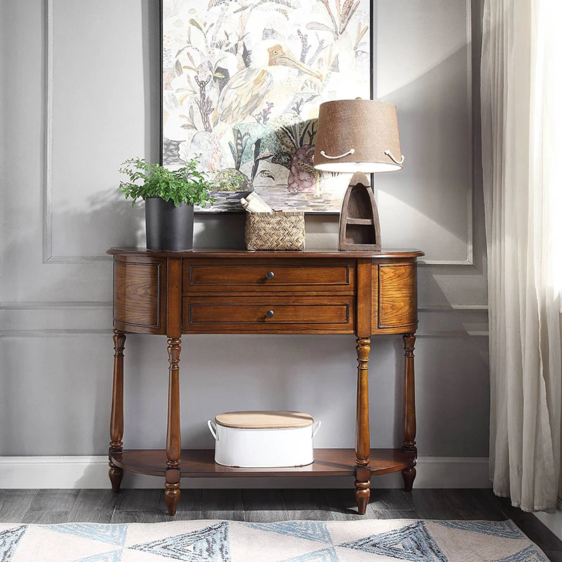 

Console table luxury console table wood of table console WA705