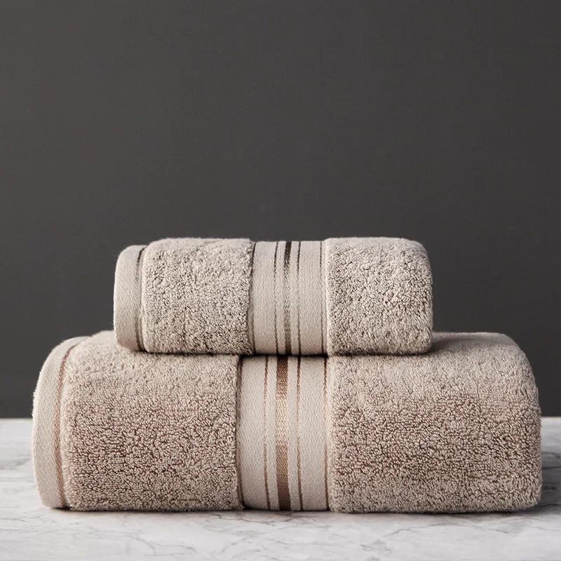 Egyptian Cotton High-End Bath Towel Kit Towel Super Fast Water Absorption High Density Bathroom Home Portable bath towels cotton towel