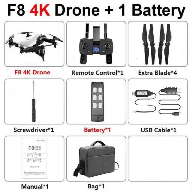 F8 профессиональный Дрон с камерой 4K HD двухосевой антивибрационный самостабилизирующийся шарнир gps WiFi FPV RC вертолет Квадрокоптер игрушки