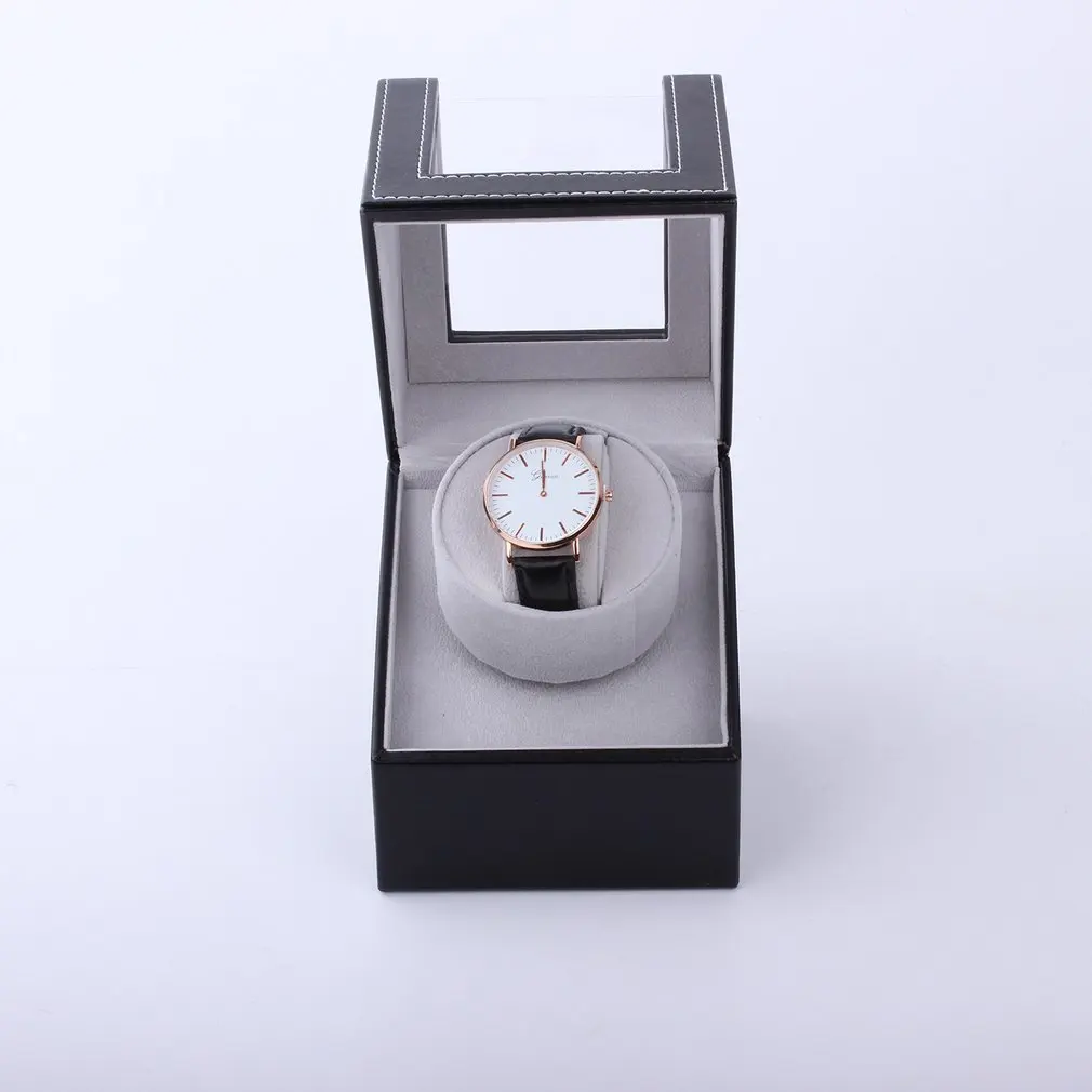 Евро вилка высокого класса мотор шейкер часы Winder держатель дисплей автоматические механические часы коробка с подзаводом Ювелирные Изделия Автоматические часы коробка