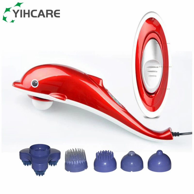 Электрический массажер для шеи YihCare Dolphin инфракрасный массажный молоточек