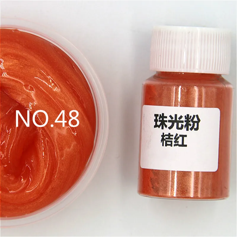 Diy Handmade Pearlescent Mica Powder Epoxy Resin Dye Pearl Pigment Resin Glue Pigments Material Crystal Mold