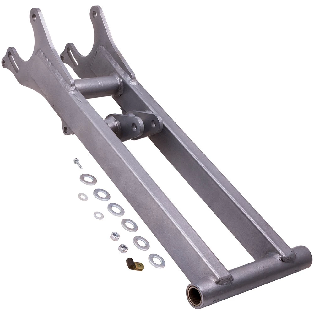 +4 Silver Extended Yamaha BANSHEE Swingarm Extension Yfz350 Powder Coat