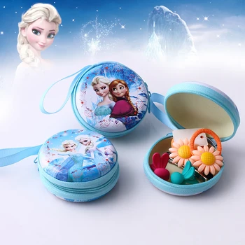 

6 Style New Cartoons Frozen Princess Elsa Anna Plush Coin Purse Princess Small Bags Wallet Toys Bag For Children Gifts