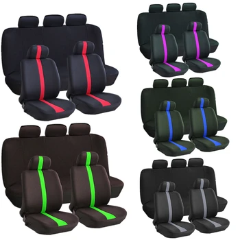 

Car Seat Protector Covers Airbag Compatible Fit Most Car, Truck, SUV, Van 100% Breathable with Composite Sponge Polyester Cloth