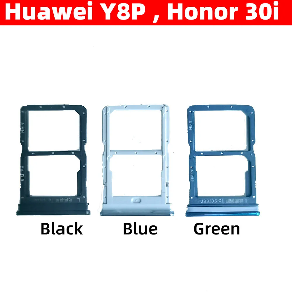 

Sim Tray For Huawei Y8P , Honor 30i , Sim SD Card Holder Sim SD Card Slot Holder Tray Replacement Parts