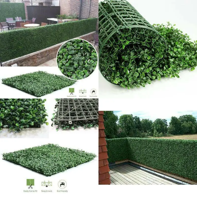 Искусственные панели из бокса 40*60 см ограждение искусственного плюща для балкона