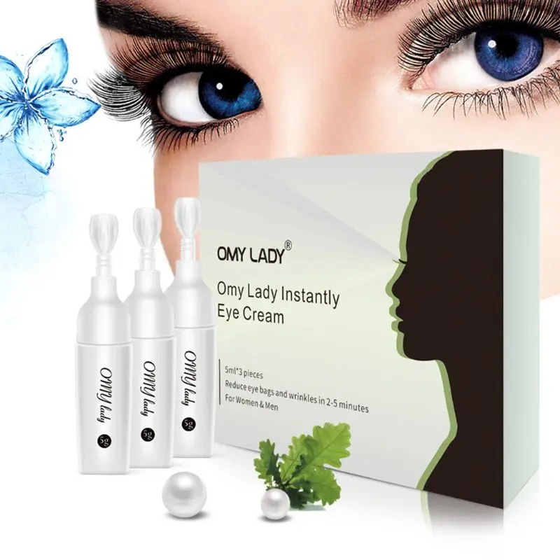 

3Pcs Eye Cream Collagen Ageless Anti Wrinkle Remove Dark Circles Hyaluronic Acid Moisturizing Repair Serum Gel