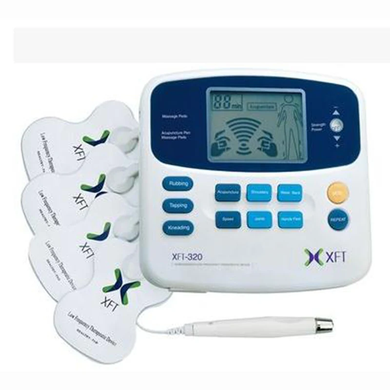 Xft 320 Body de la salud masajeador Dual Tens Цифровая терапия акупунктура массажер устройство для