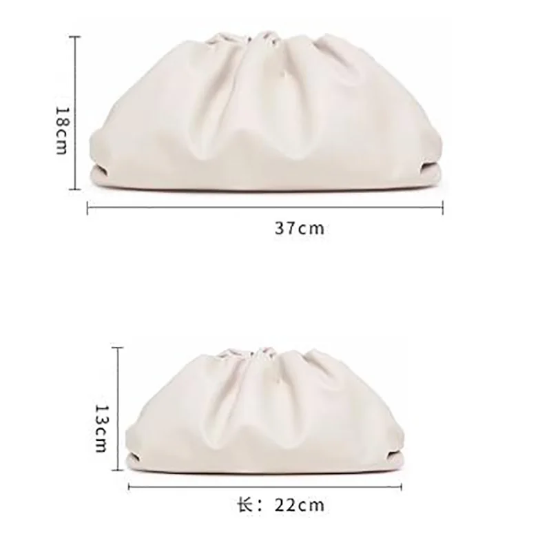 Female Pouch Real Leather Envelope Bag Luxury Handbags Women Bags Designer Purses and Handbags Clutches Ladies Shoulder Bag New