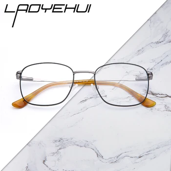 

Metal Women Fashion Ultralight Eyeglasses Frame Optical Glasses Frames Retro Eyeglasses Transparent Computer Glasses For Men