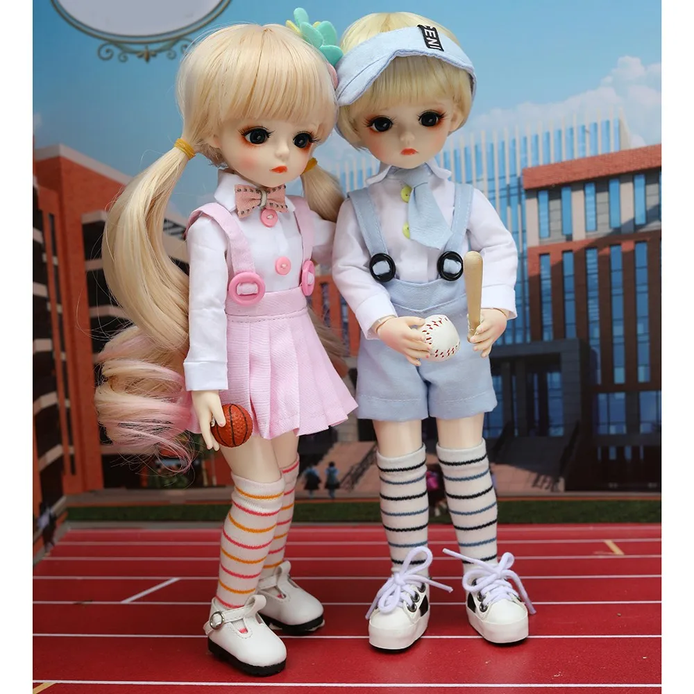 

Bjd Doll 30CM Gifts For Girl 25 joint doll entity children's toy 1/6 DIY Doll Best Gifts For Girl Handmade Toy
