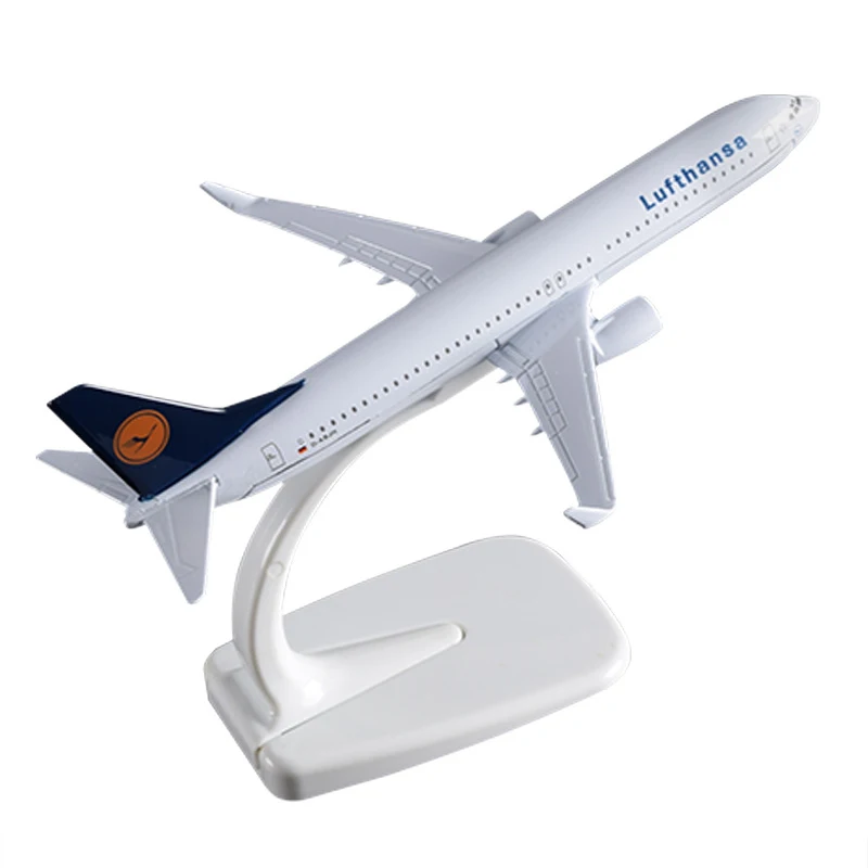 16 см 1:400 воздуха Пособия по немецкому языку авиакомпания Lufthansa 737 B737 модель