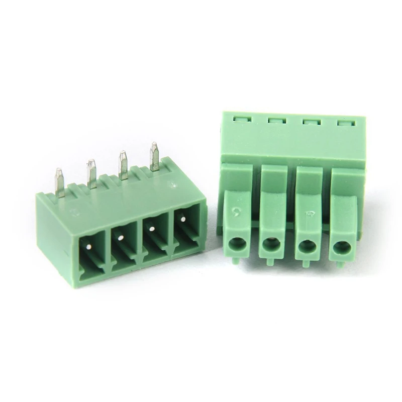 5 шт. 4-контактный разъем с Винтовые клеммы для печатной платы крепления DT
