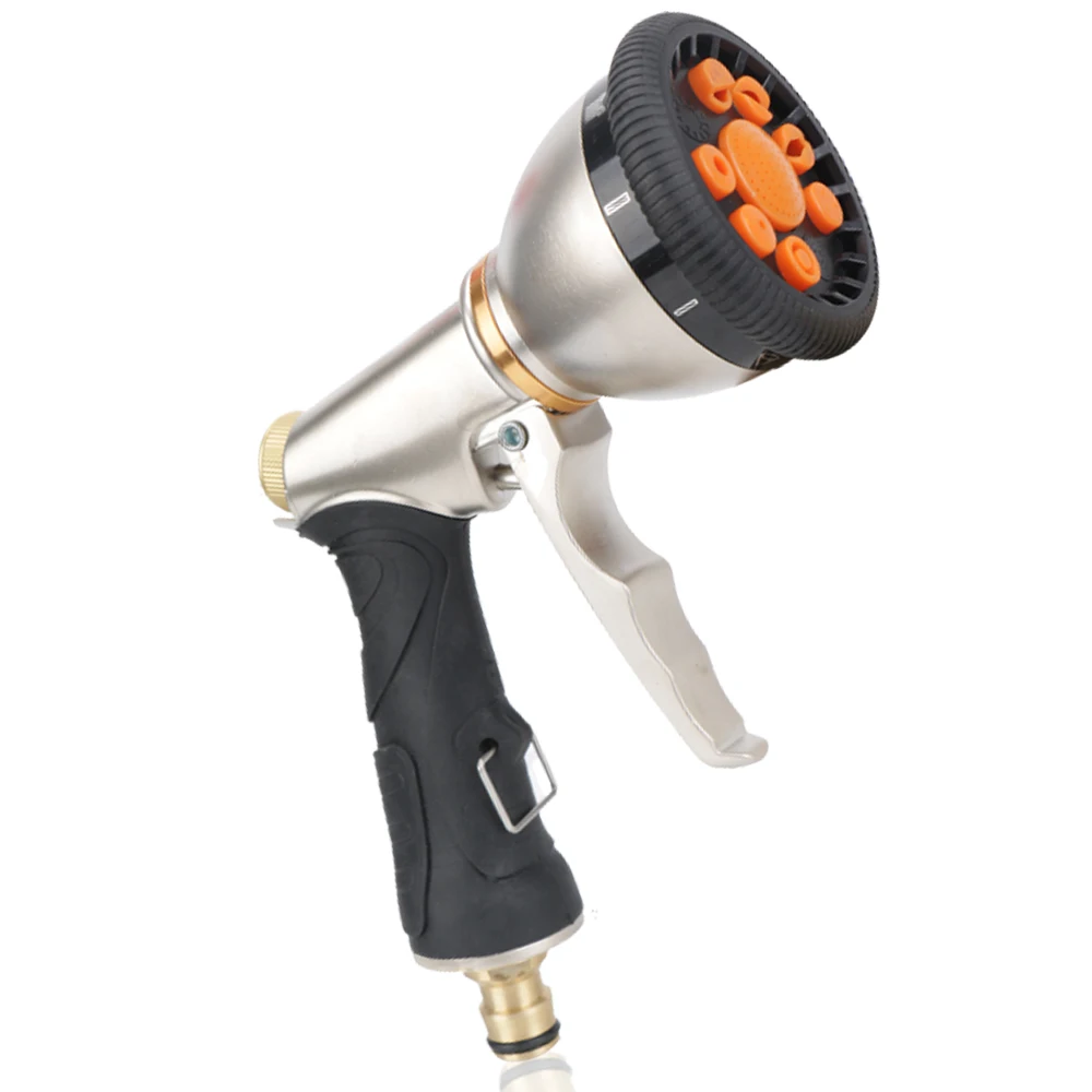 

Car Washer Rotary Water Spray Gun High-Pressure Adjustable Variable Flow Controls Garden Watering Sprinkle
