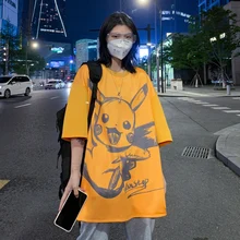 ファッションオルtシャツ男性服ストリートヒップホップトップスポケモンピカチュウ特大tシャツ男性韓国スタイルのカップルの服 Aliexpress メンズ服 ファッションオルtシャツ男性服ストリートヒップホップトップスポケモンピカチュウ特大tシャツ男性韓国スタイルのカップルの服 Aliexpress メンズ服
