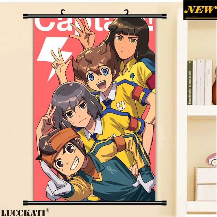 Inazuma Eleven GO Ichirouta Mamoru Shirou хирото Yuuto Haruya мужской мультипликационный аниме настенный