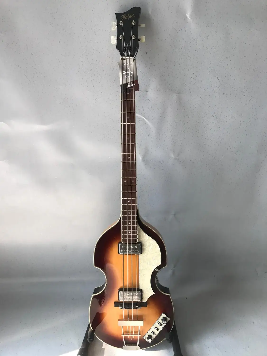 pickguard for Hofner contemporary series 1/500 violin bass Right hand