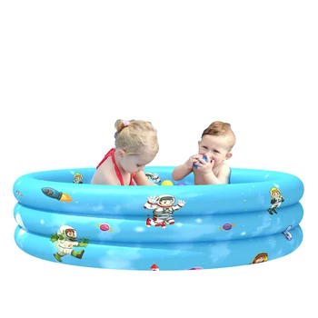 

90cm/110cm Inflatable Swimming Pool Round Home Use Cartoon Eco-friendly PVC Baby Ocean Ball Pool Toy Gift for Toddler Kids