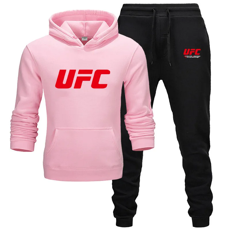 pink-R black-R Мужские/женские толстовки+ спортивные штаны, костюмы, Мужская модная одежда, флисовый пуловер с капюшоном, толстовки в стиле хип-хоп, толстовка XXXL - Цвет: pink-R black-R