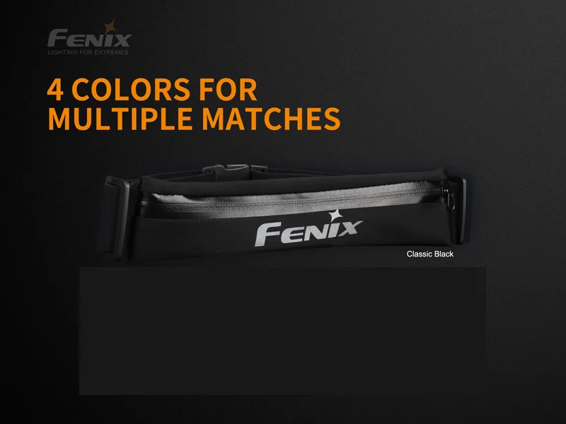 Classic Black Поясная Сумка Fenix AFB-10 водонепроницаемая Спортивная поясная сумка с большой емкостью для хранения - Цвет: Classic Black