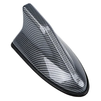 

Carbon Fiber Waterproof Radio AM/FM Signal Aerial Car SUV Shark Fin Roof Antenna