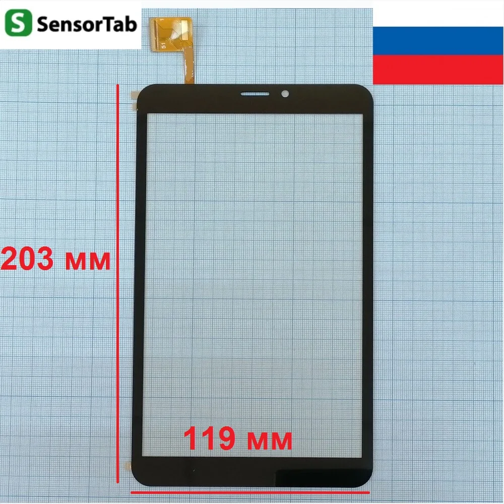 Prestigio MultiPad Wize 3408 PMT3408 сенсорный экран touch screen 8.0 дюйма сенсорная панель | Компьютеры