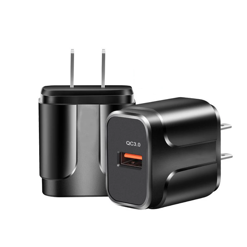 

US Plug Quick Charge 3.0 USB Charger QC3.0 Fast Charging USB Wall Charger for iPhone Samsung Xiaomi Mobile Phone Charger 1USB