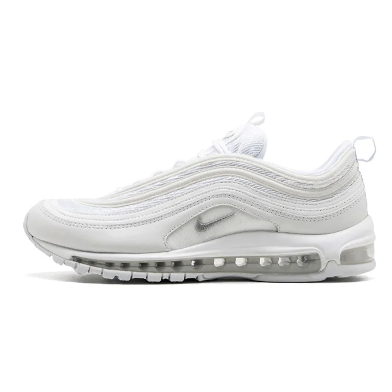 Оригинальные подлинные мужские кроссовки для бега Nike Air Max 97, Спортивная уличная спортивная обувь с амортизацией, качественная BV6666-106 - Цвет: 921826-101