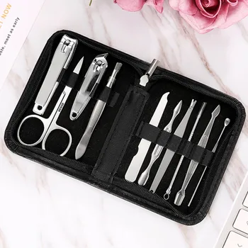 

30^10 pieces Manicure set for nail scissors Clipper Pedicure and manicure kit