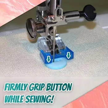 

1 Piece Multifunction Electric Sewing Machine Presser Foot Button Plastic Presser Foot DIY Sewing Machine Accessories