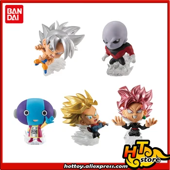 

Bandai SUPER WARRIORS FIGURE 01 PVC Toy Figure - Full Set of 5 Pcs Goku Jiren Trunks Goku-Black King Zeno "Dragon Ball SUPER"