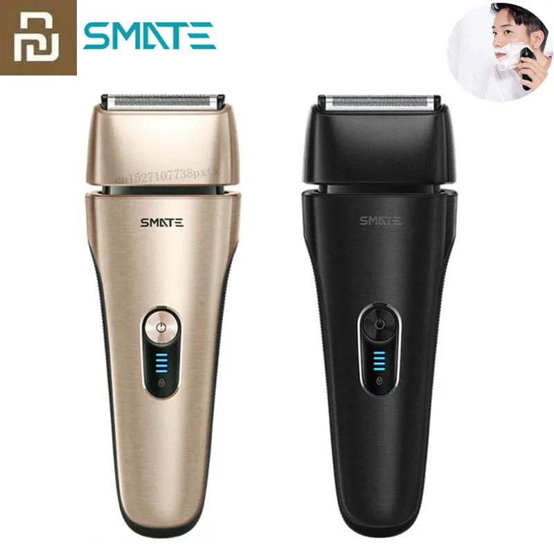 Youpin Smate электрическая Мужская бритва с 4 лезвиями i-Shaver 3 минуты быстрая зарядка