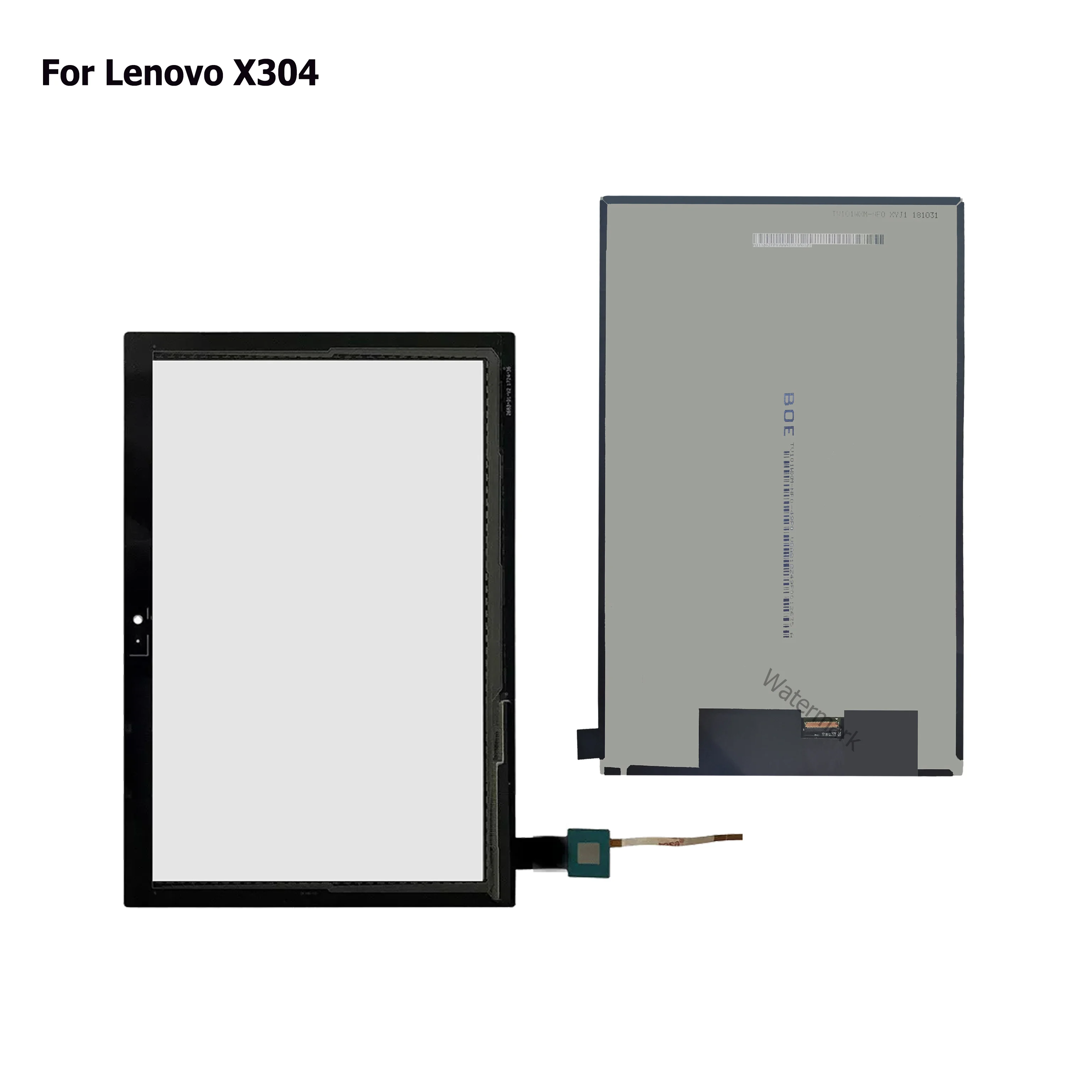 터치 스크린 패널 디지타이저 어셈블리 태블릿 디스플레이 교체, Lenovo Tab 4 TB-X304L TB-X304F TB-X304N X X304 LCD