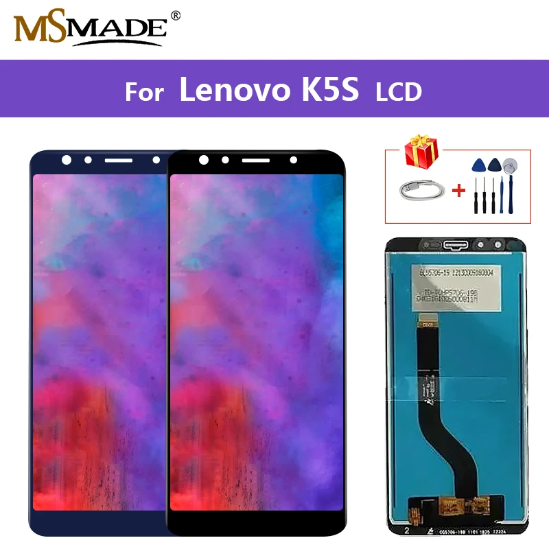 

5.7" Original For LENOVO K5s LCD Display Touch Screen Digitizer Assembly Parts For Lenovo K5s L38031 LCD Display Free Shipping