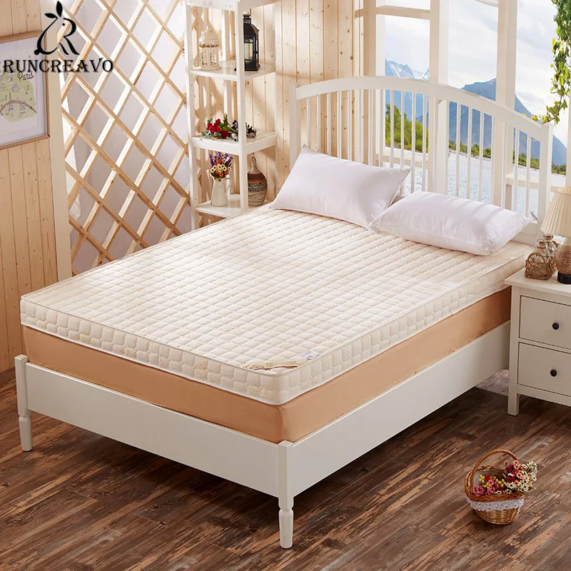 Slow Rebound Mattress Memory Foam Tatami Bed Dormitory Folding Thicker Topper Massage Mat for Twin Queen King | Мебель