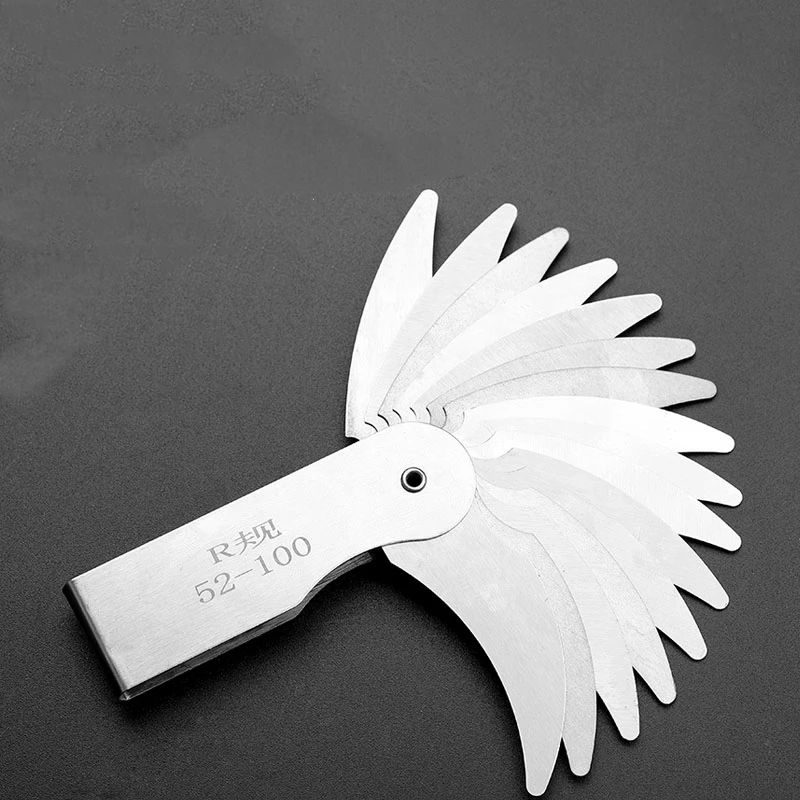 Quality metal Radius ruler Professional Surveying And Mapping Drawing Tools Foot Ten Kinds Of Style Multipurpose Template Ruler